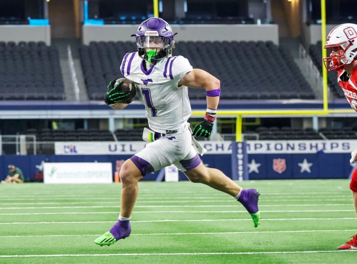 Benjamin vs Oglesby UIL 1-A Six-Man Division 2 Final December 13, 2023 Photo-Tommy Hays76
